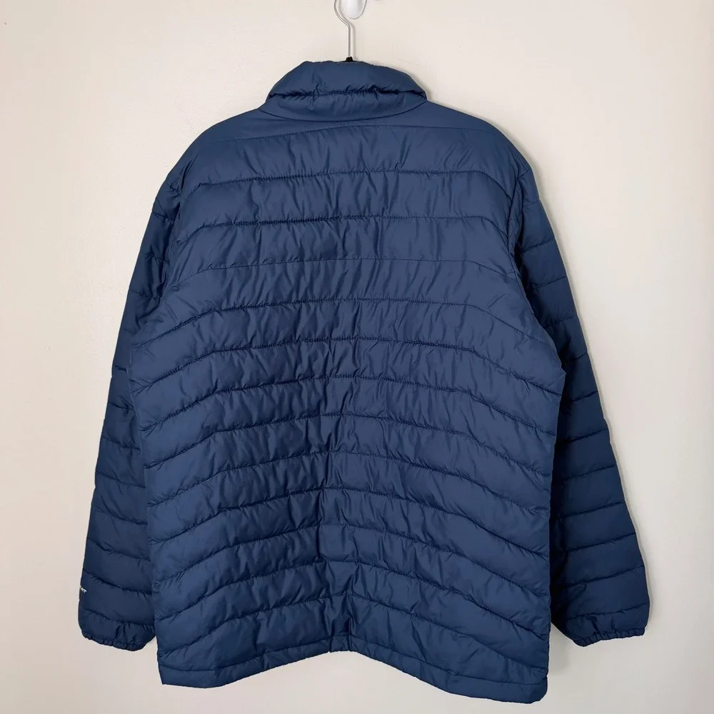 Columbia Omni‎ Heat Mens Puffer Jacket (LG) Quilted Full Zip Gorpcore Outdoor
